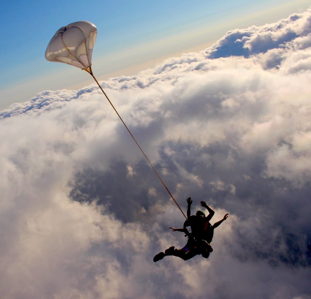Tarifs saut parachute Var